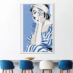 Clear Blue Sky Vacation Reverie - NicheCanvas