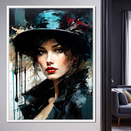 Female Portrait 0055 - Vizahn Burger - NicheCanvas