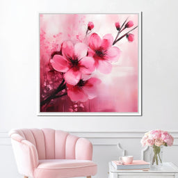 Petals of Radiant Blossom - NicheCanvas