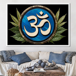 Mystical Om Symbol Reverie - NicheCanvas