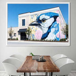 Street Art - Majestic Bluebird - NicheCanvas
