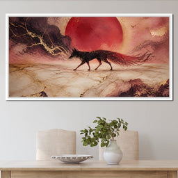 Gold Vein Fox Spirit - NicheCanvas
