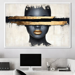 Golden Silence Enigma - NicheCanvas