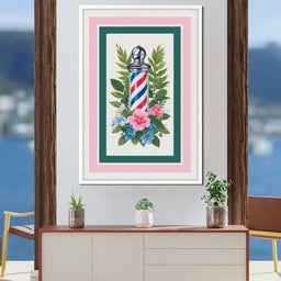 Tropical Barber Pole Bouquet - NicheCanvas