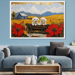 Puppy Adventures - NicheCanvas