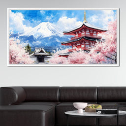 Mountains of Petal Dreams - NicheCanvas