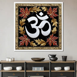Om Reverie Autumn Embrace - NicheCanvas