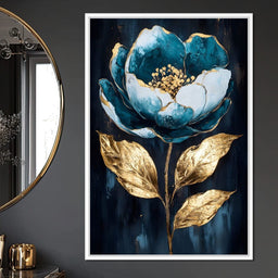 Golden Petal Rebirth - NicheCanvas