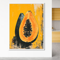 Papaya Vibrance - NicheCanvas