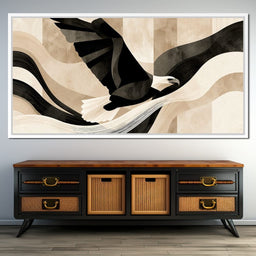 Ascent of the Solitary Plains Hunter - NicheCanvas