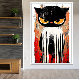 Ferocious Feline Enigma - NicheCanvas