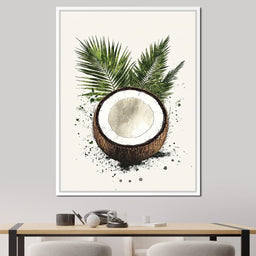 Tropical Coconut - NicheCanvas
