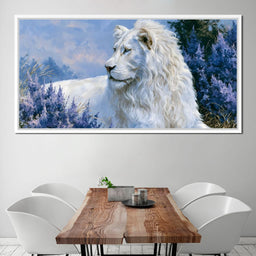 Noble Monarch of Lavender Fields - NicheCanvas