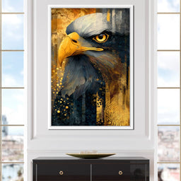 Golden Majesty of Flight - NicheCanvas