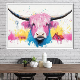 Highland Harmony Burst - NicheCanvas