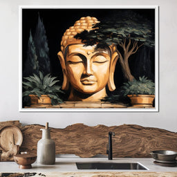 Tranquil Buddha Garden Essence - NicheCanvas