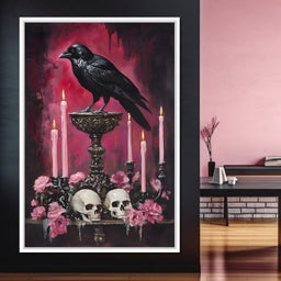 Raven's Secret Sanctuary - NicheCanvas