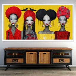 Queens of Radiance - TooplesArt - NicheCanvas