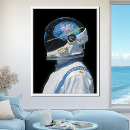 Stellar Mind Voyager Portrait - NicheCanvas