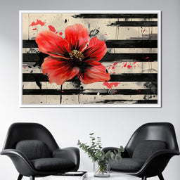 Bloom of Contrasts - NicheCanvas