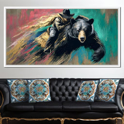 Frontier Rider of the Great Bear - NicheCanvas