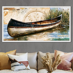 Solitude Upon The Quiet Shore - NicheCanvas