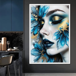 Blue Whisper - Johanjjf - NicheCanvas