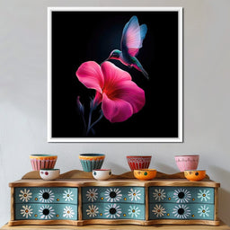 Whispers of the Hummingbird - TooplesArt - NicheCanvas