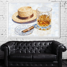 Sunlit Cuban Leisure - NicheCanvas