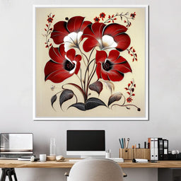 Batik Blooms - TooplesArt - NicheCanvas