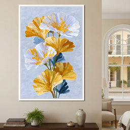 Golden Poppies Soft Light - NicheCanvas