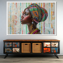 Vibrant Cultural Essence - Sakeem Gibbs - NicheCanvas