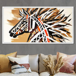 Wild Essence Untamed Brushstrokes - Alicia Smith - NicheCanvas