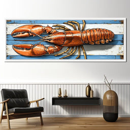 Oceanic Lobster Deligh - NicheCanvas