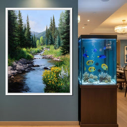 Alpine Creek Wildflower Trail - NicheCanvas