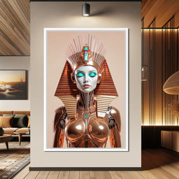Cyber Cleopatra - TooplesArt - NicheCanvas