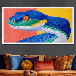 Sapphire Coil Radiance - NicheCanvas