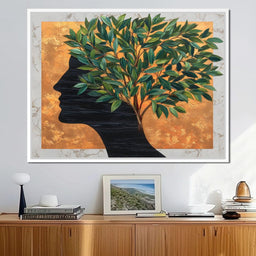 Golden Reflections of Nature - NicheCanvas