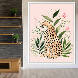 Golden Cheetah Tropical Garden - NicheCanvas