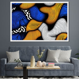 Hypnotic Color Swirl - TooplesArt - NicheCanvas