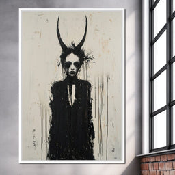 Veiled Presence of Shadows - NicheCanvas