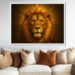 Majestic Radiance of the King - NicheCanvas