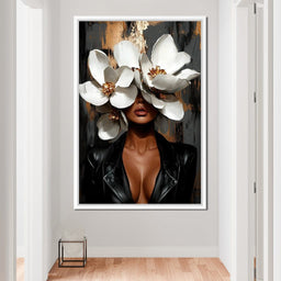 Golden Petals of Elegance - Cole Williams - NicheCanvas