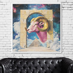 Celestial Gateway Ram - NicheCanvas