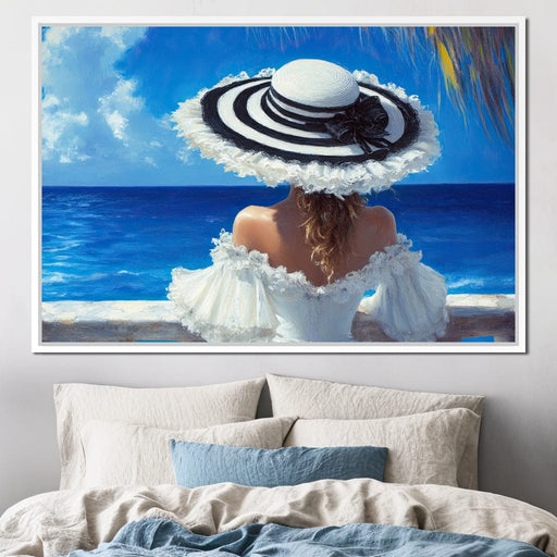 Seaside Reflections Majestic Day Canvas Print