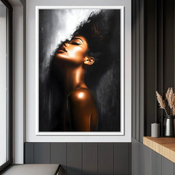 Radiant Reflection of Night - NicheCanvas