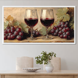 Wine Lovers Vineyard Charm - NicheCanvas