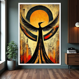 Radiant Wings of Dawn - NicheCanvas