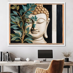 Tranquil Buddha Sanctuary - NicheCanvas