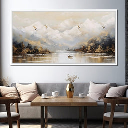 Tranquil Alpine Morning Voyage - NicheCanvas